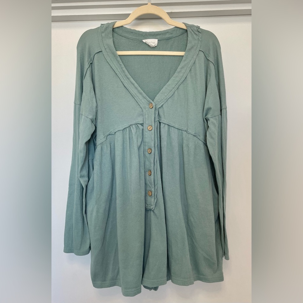 Heyson Long Sleeve Romper Small